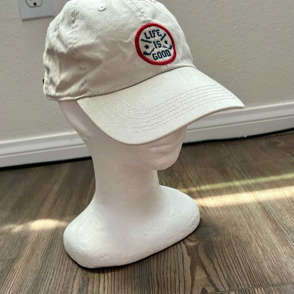 Life is Good Kids Cream Cap